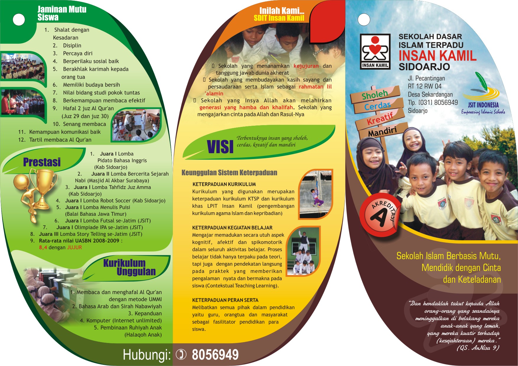 Brosur/ Liflet  PERCETAKAN Kalender Surabaya  DESAIN 