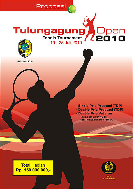 Baliho kejuaraan tenis nasional  PERCETAKAN Kalender 